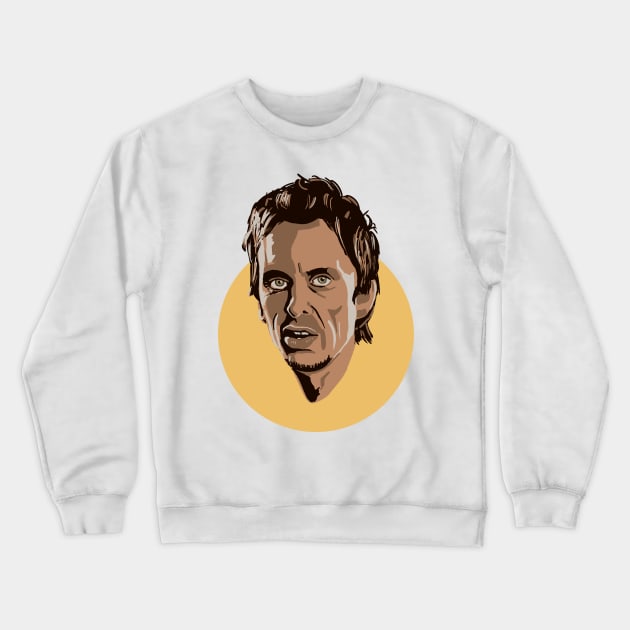 Super Hans Crewneck Sweatshirt by BobbyShaftoe